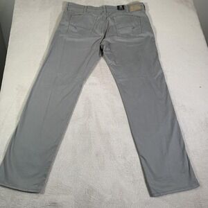 Mavi‎ Matt Jeans Mens 40x36 Gray Medium Wash Relaxed Straight Stretch Denim NEW